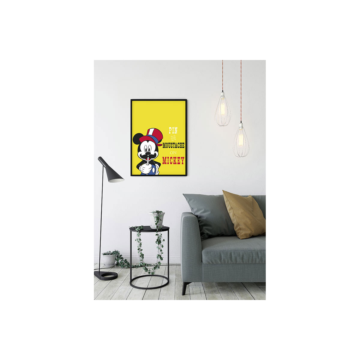 Komar  Wandbild Mickey Mouse Moustache 40x50 cm Bild 8