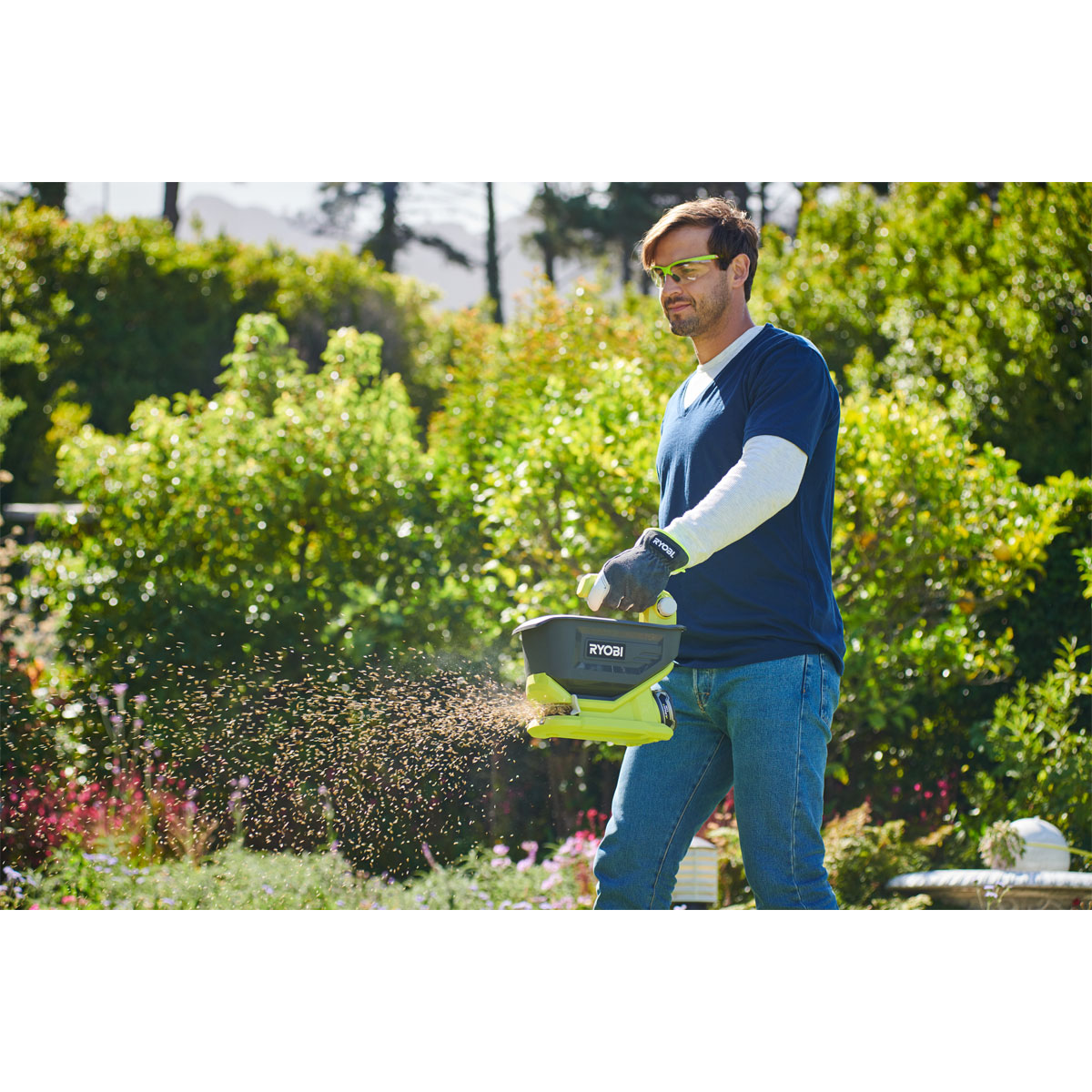 Ryobi Akku-Universal-Streuer OSS1800 ohne Akku und Ladegerät Bild 3