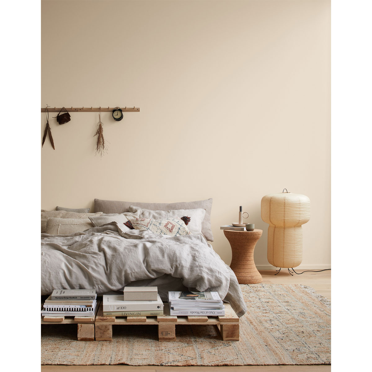 Alpina Innenfarbe pure farben 2,5 L Mandelbeige matt Bild 2