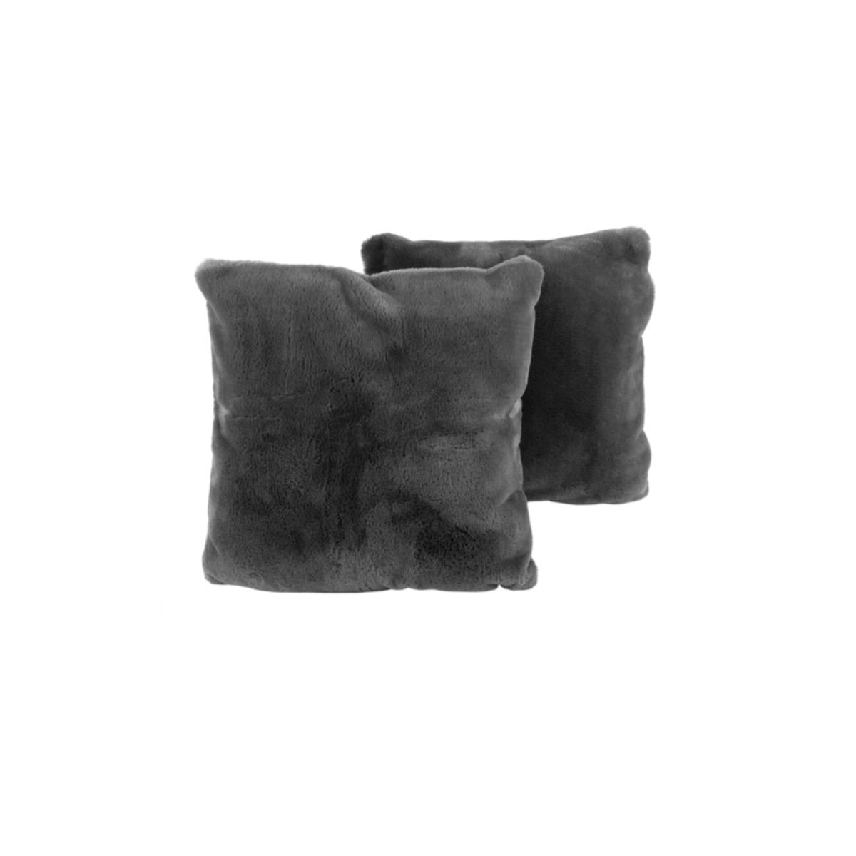 Dekokissen Aimee 625 2er-Set anthrazit