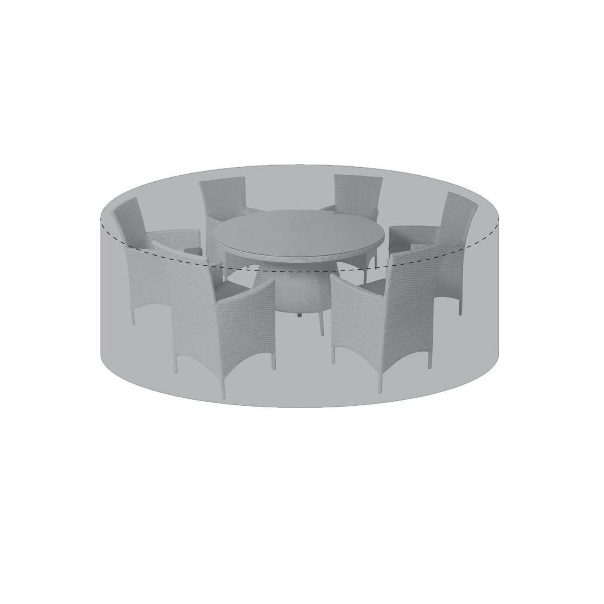 Basic Schutzhülle für Sitzgruppen rund bis Durchmesser 200 cm