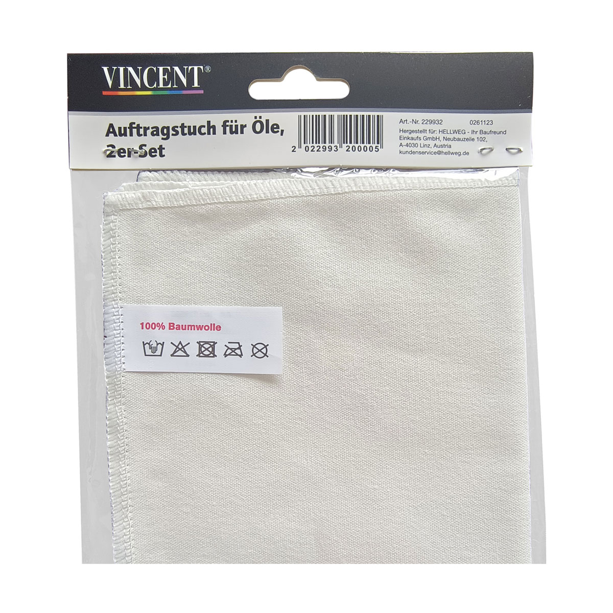 Vincent Auftragstuch für Öle 2 Stück Bild 1
