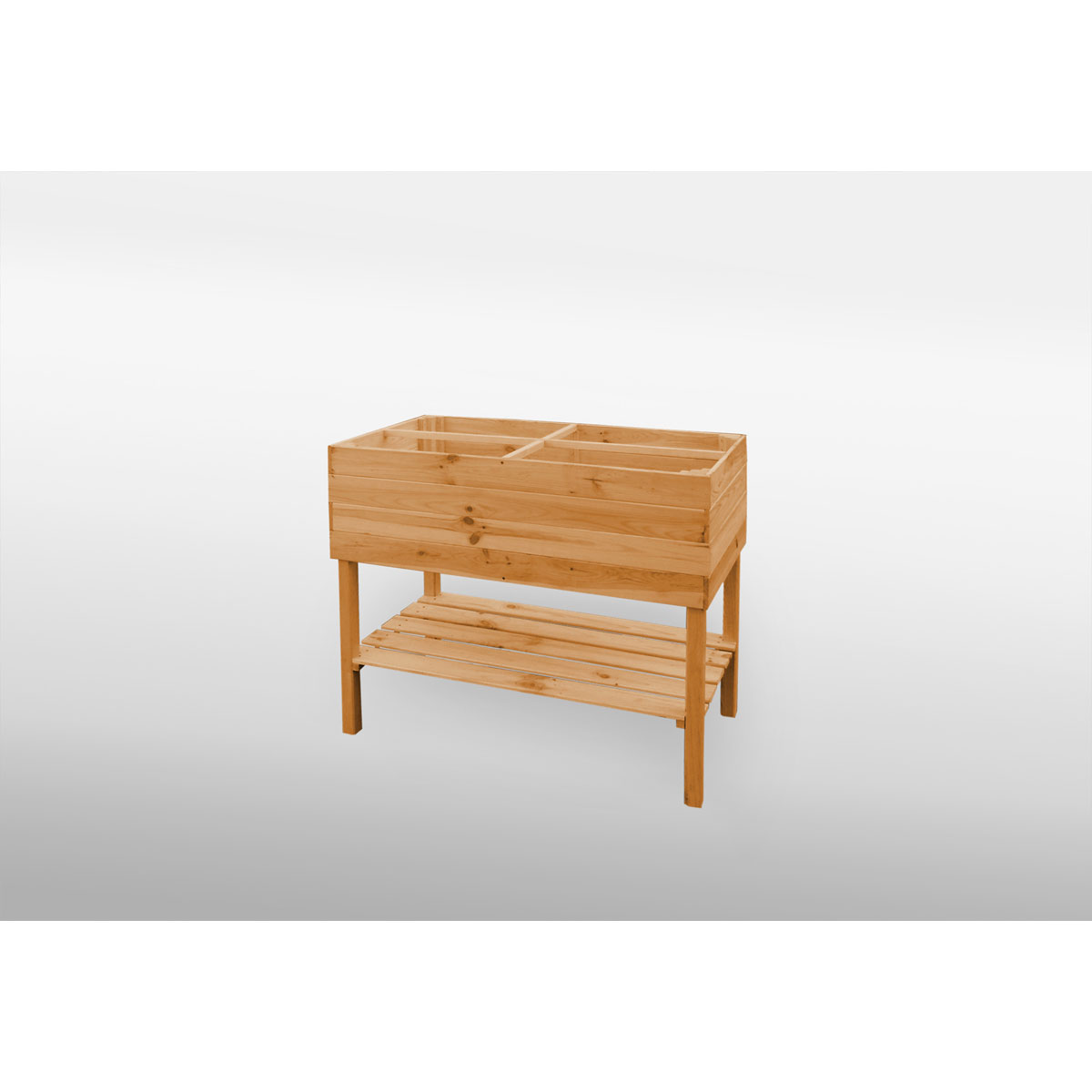 Promadino Hochbeet auf Beinen honigbraun