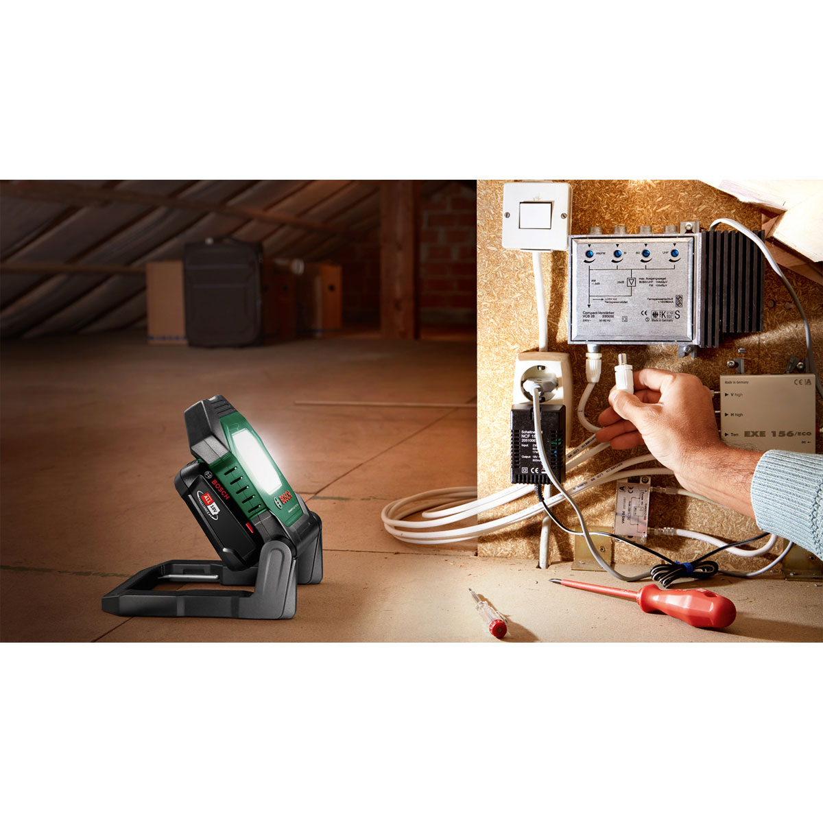 Bosch Akku-LED-Arbeitsleuchte UniversalWorkLight 18V Bild 6