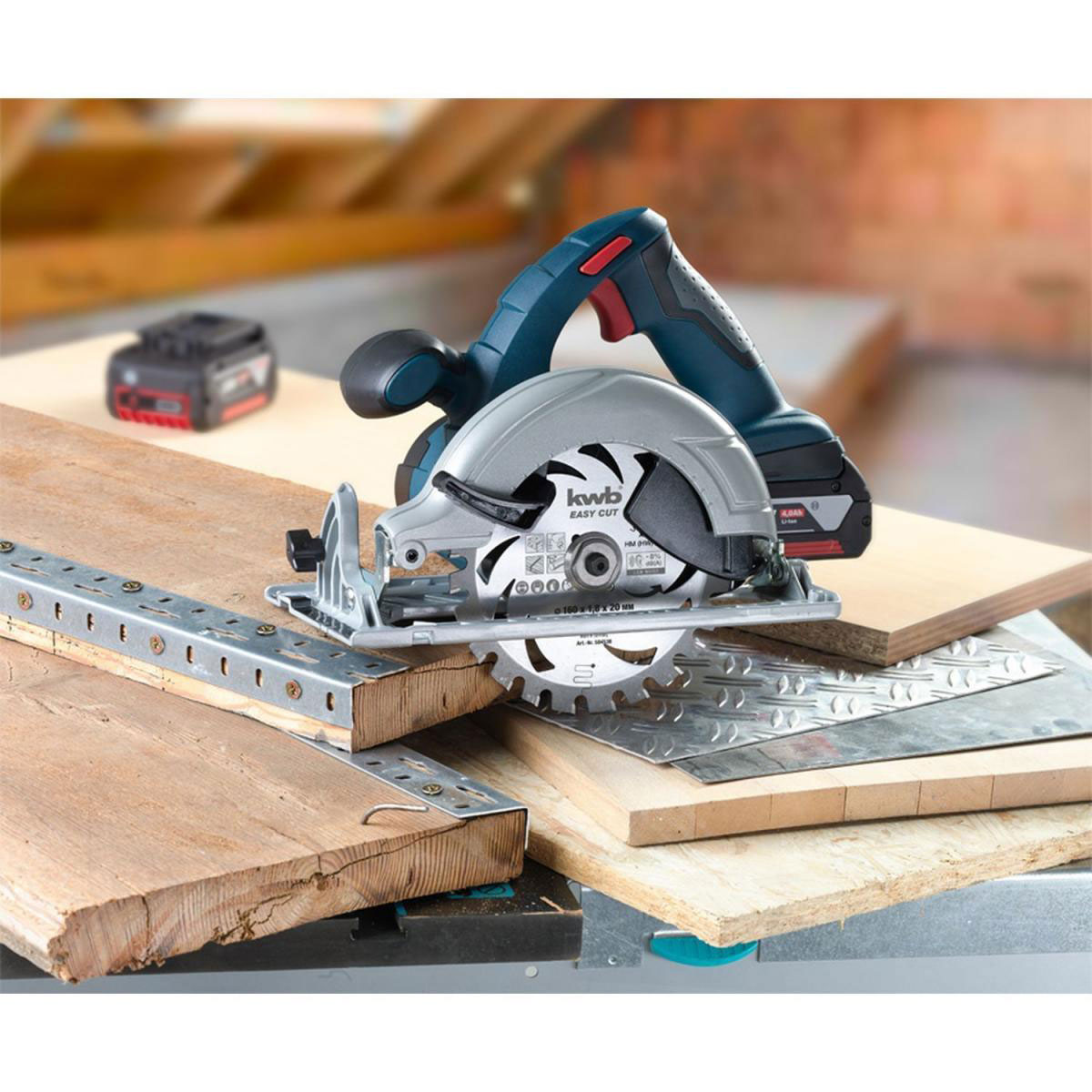 kwb  Dünnschnitt-Kreissägeblatt Easy Cut Durchmesser 135 mm Bild 3