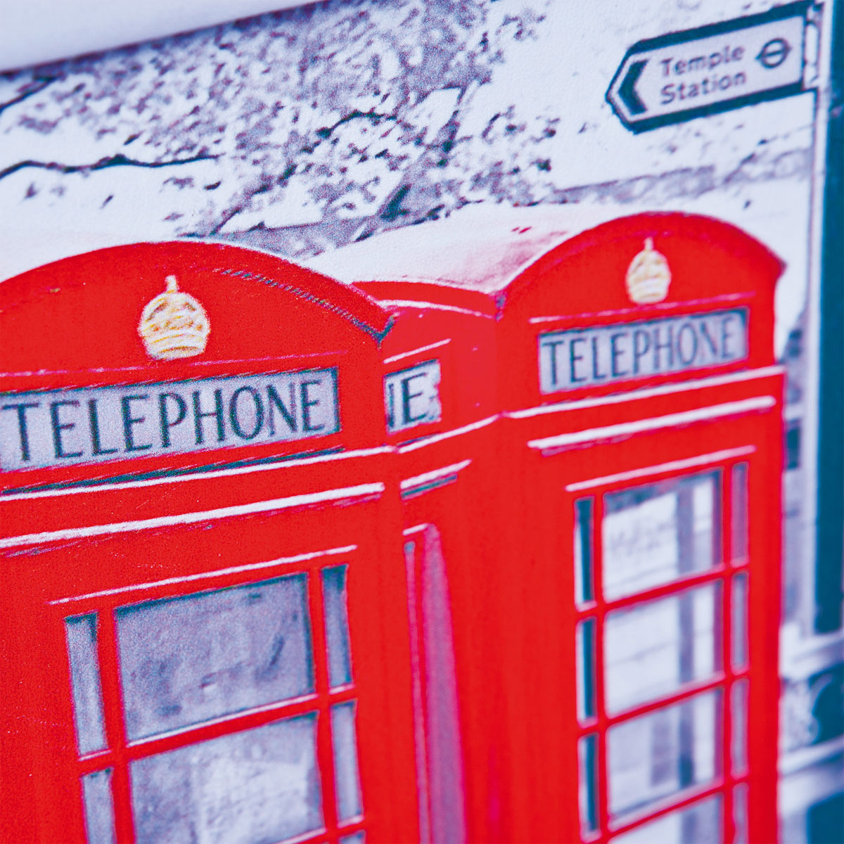 Inter Link Faltbox „Setti“, 38x38x38 cm, London Bild 5