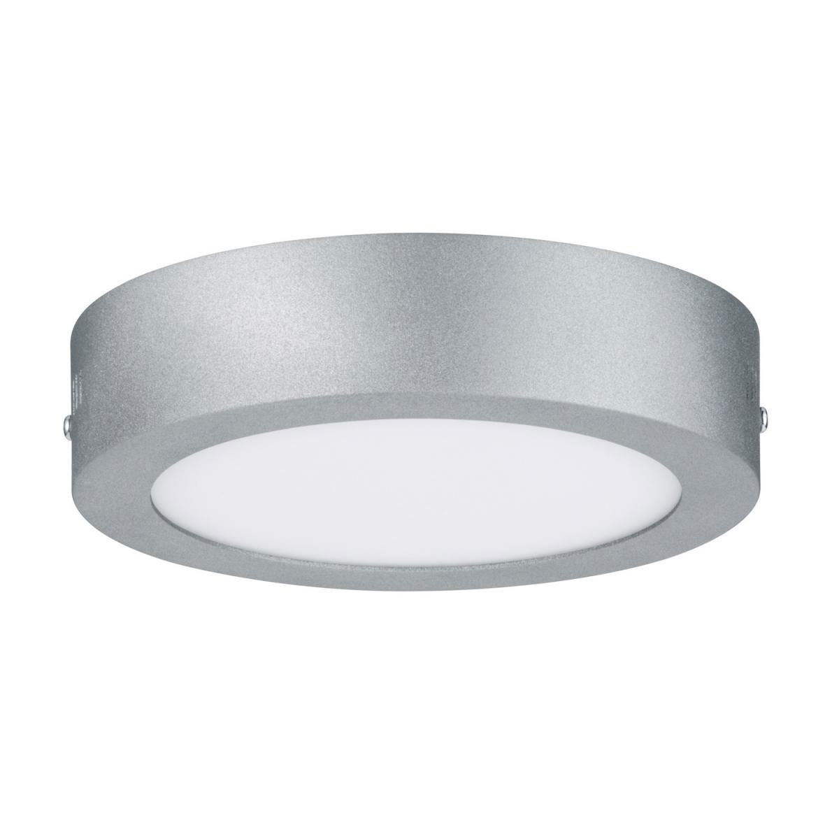Paulmann LED-Panel Lunar Durchmesser 17 cm silber