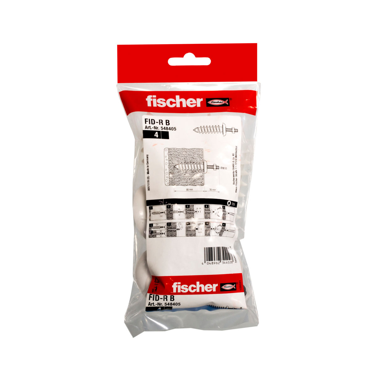 Fischer  Dämmstoffdübel FID-R B 4 Stück