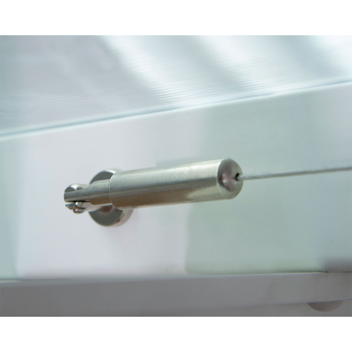 Palram Canopia Terassenüberdachung Jalousien 3x9,2 m weiß Bild 4