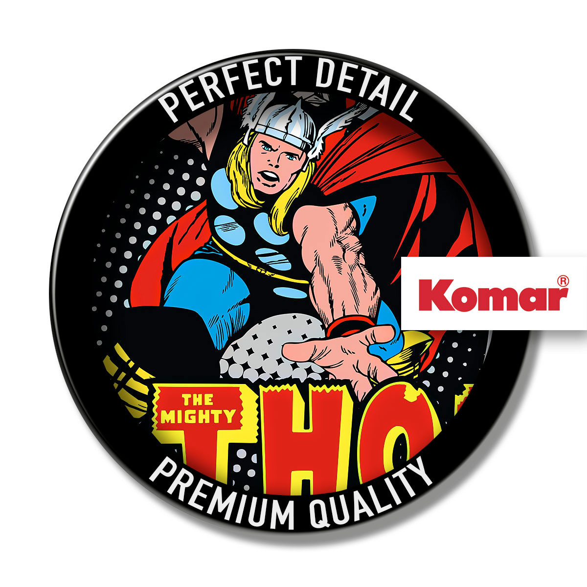 Komar  Wandtattoo Thor Comic Classic 50x70 cm Bild 3