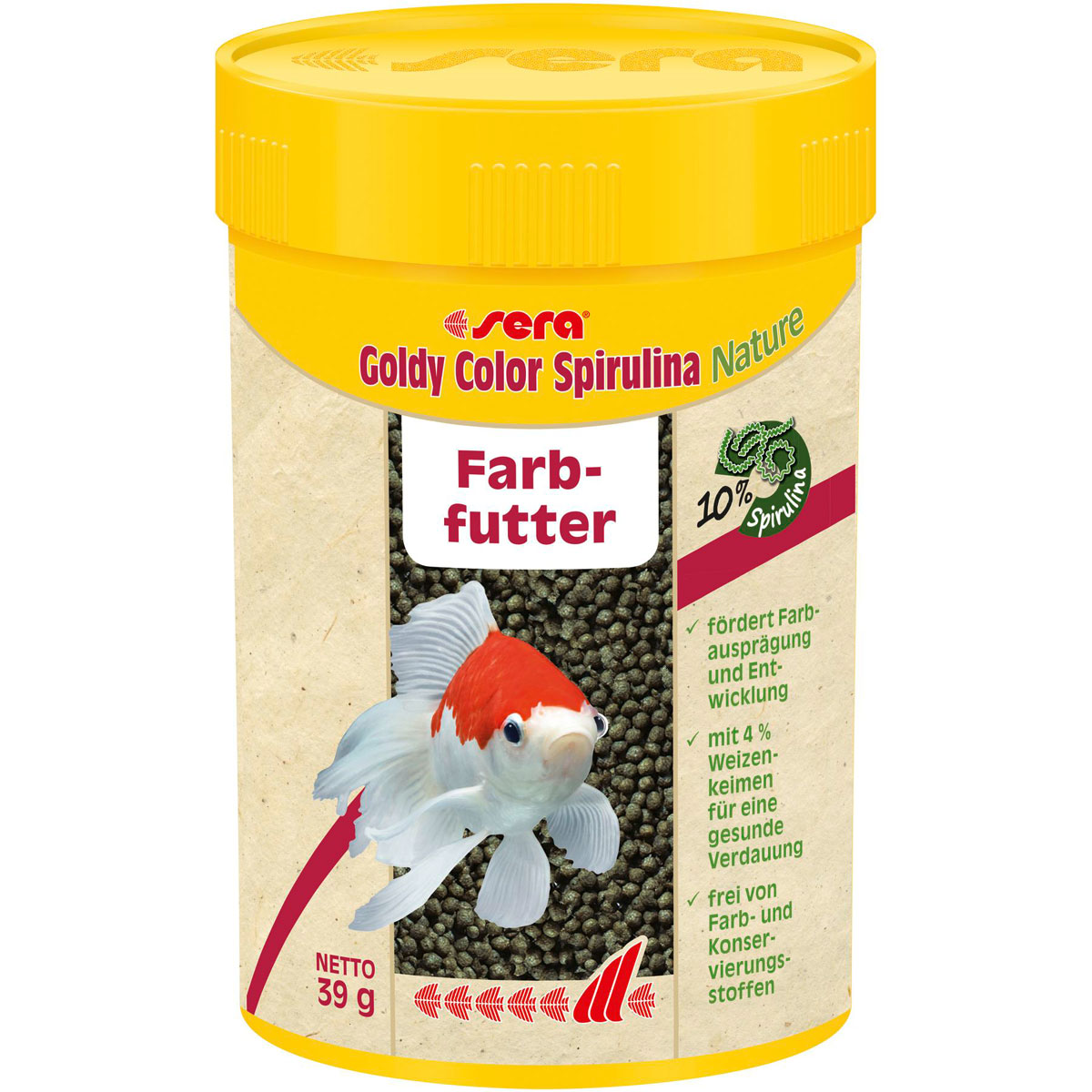 sera Goldy Color Spirulina 100 ml / 39 g