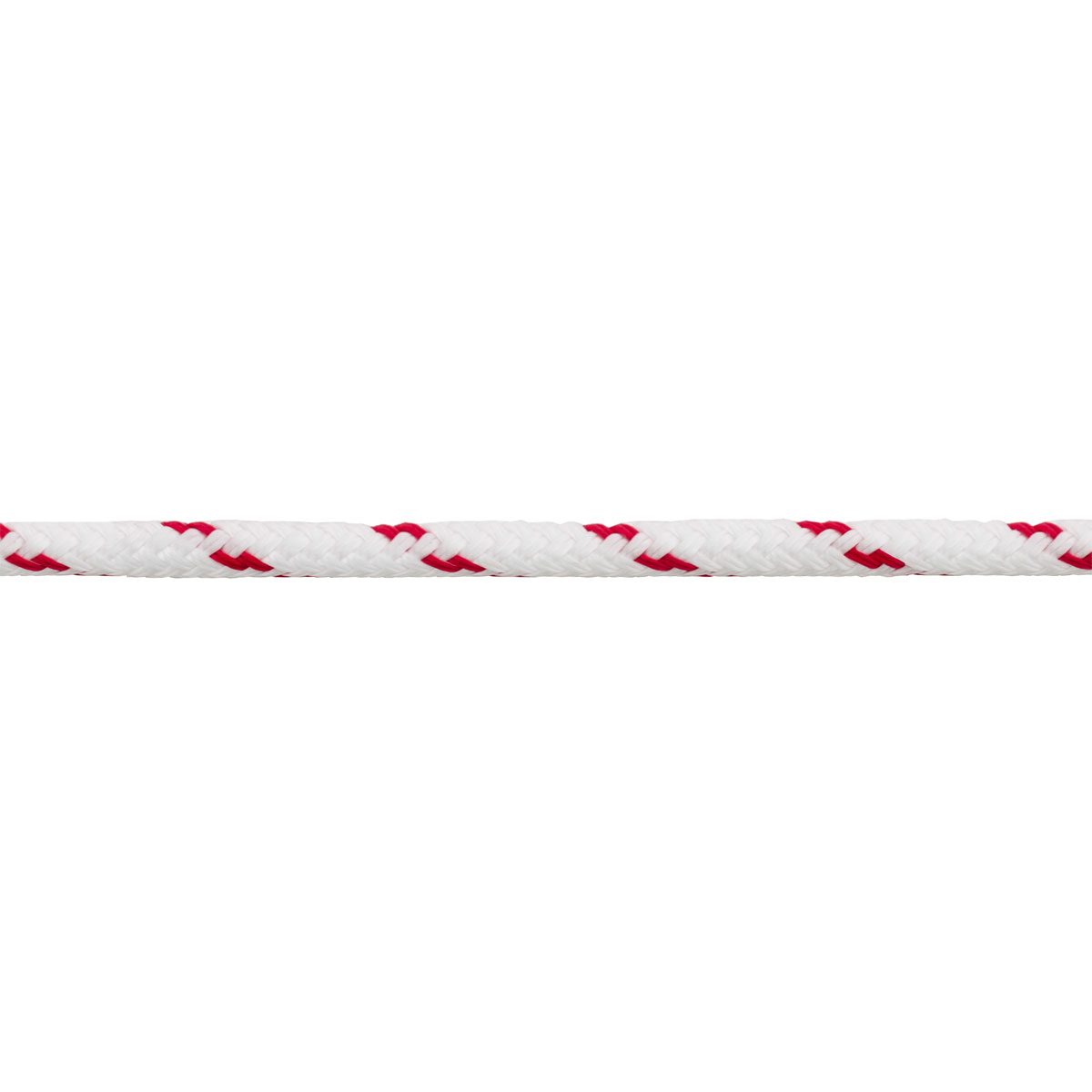 Suki Seil doppelt geflochten 8 mm weiß-rot