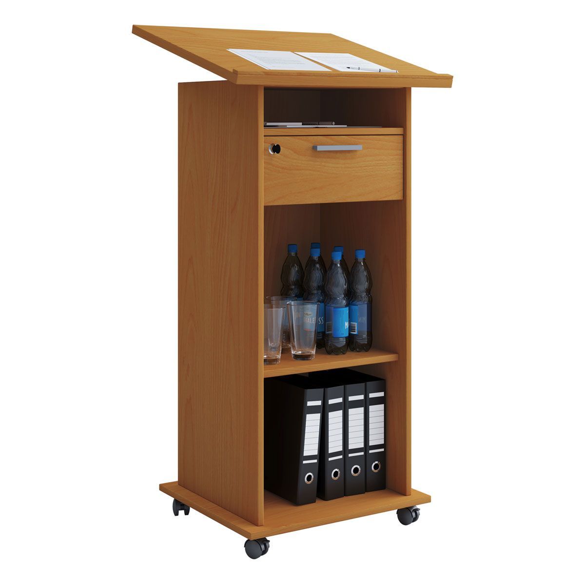 Stehpult Meeta braun