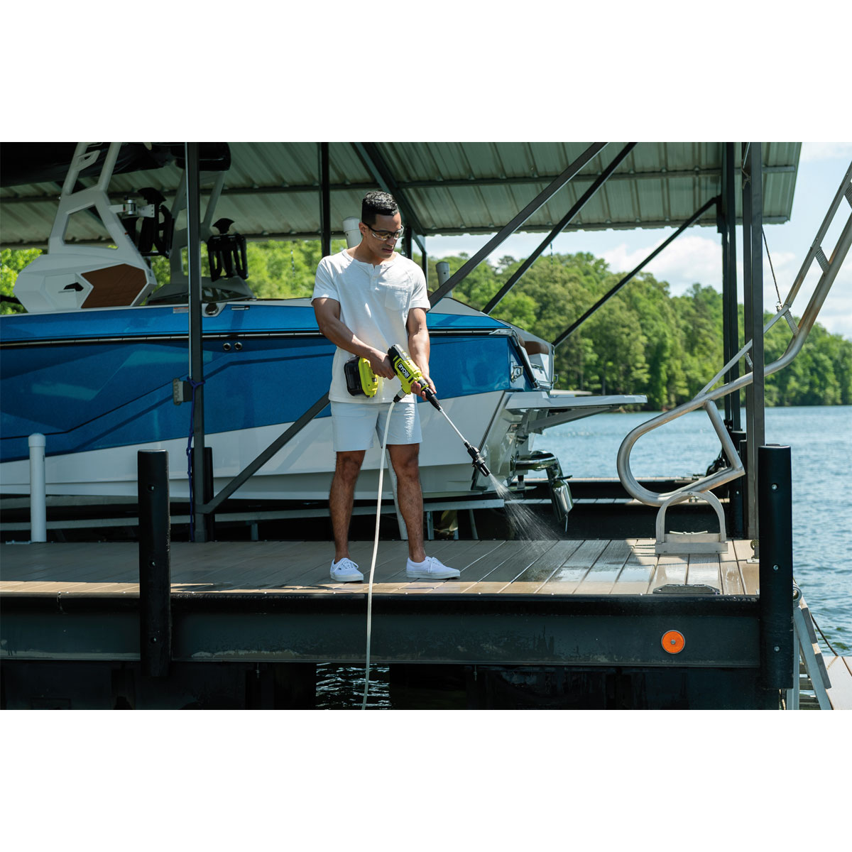 Ryobi  18V Akku-Mitteldruckreiniger RY18PWX41A-0 Max Druck 41 bar solo Bild 3