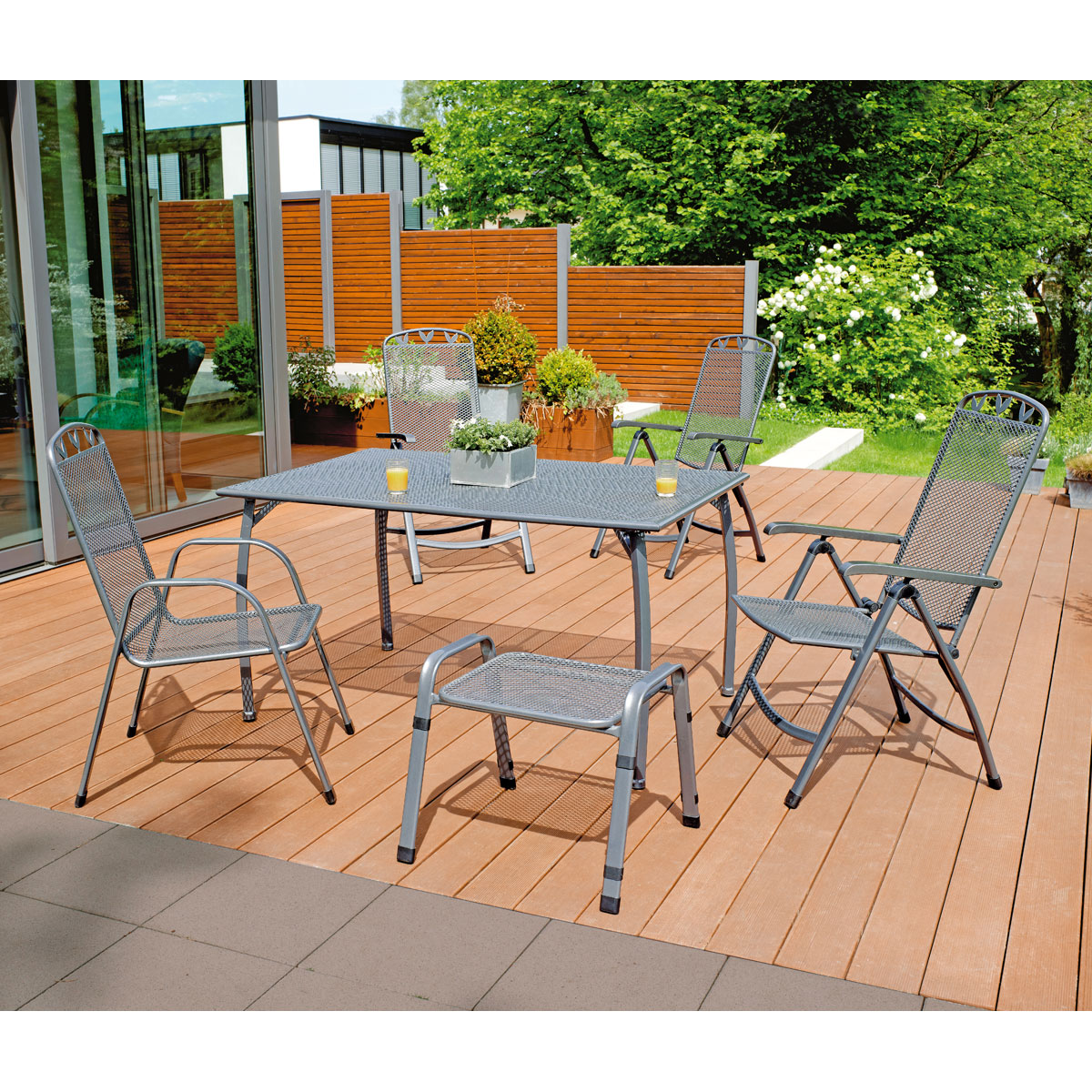 Greemotion Testrut Stapelsessel Toulouse eisengrau Bild 2