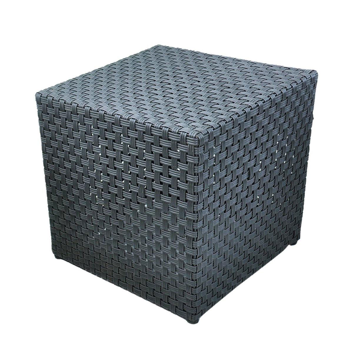 Haveson Sitzwürfel 29 x 29 x 29 cm schwarz