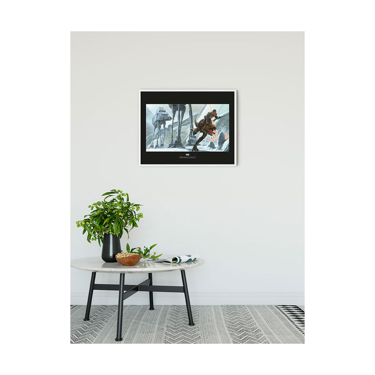 Komar  Wandbild Star Wars Classic Hoth Battle Ground 40x30 cm