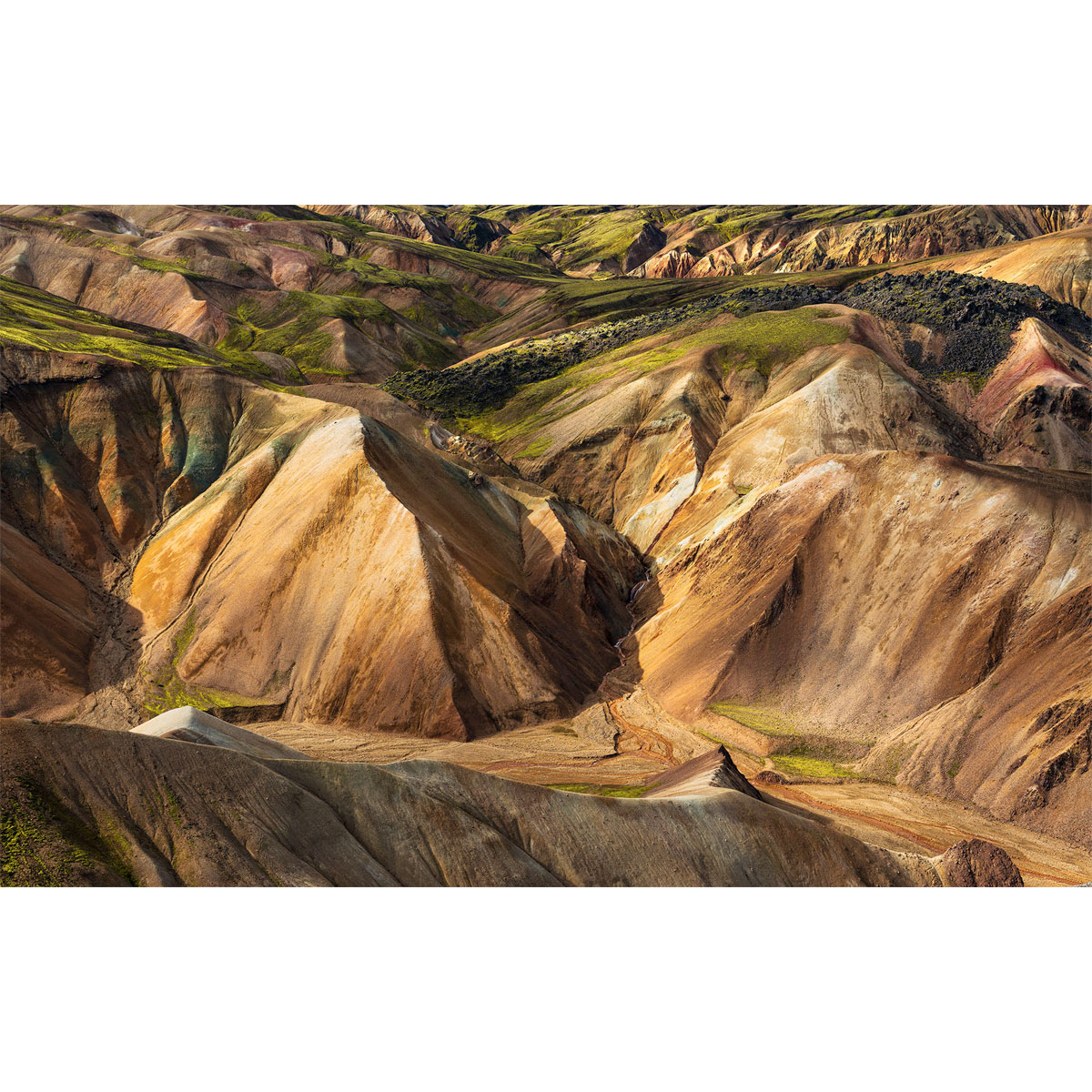 Komar  Vlies Fototapete Shiny Mountains 400x250 cm Bild 2