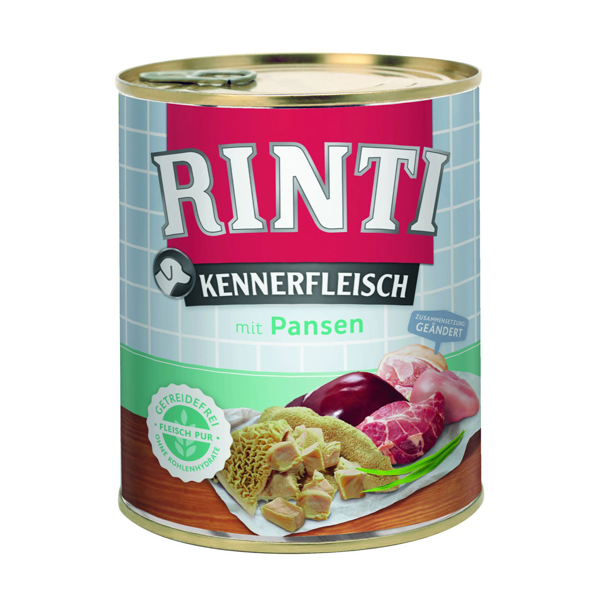 Rinti  Dose Kennerfleisch Pansen 800g
