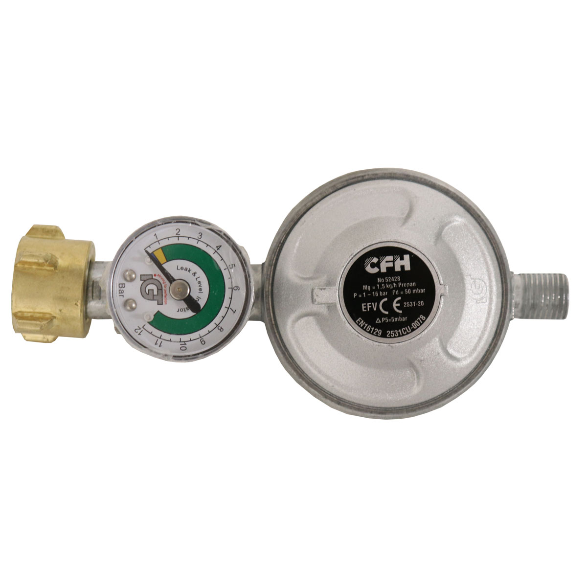 CFH Druckregler DRF 428 mit Füllstandsanzeiger Bild 1