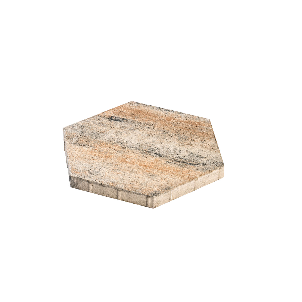 Diephaus  Terrassenplatte No 1 Diamond Muschelkalk 46 x 40 x 4 cm