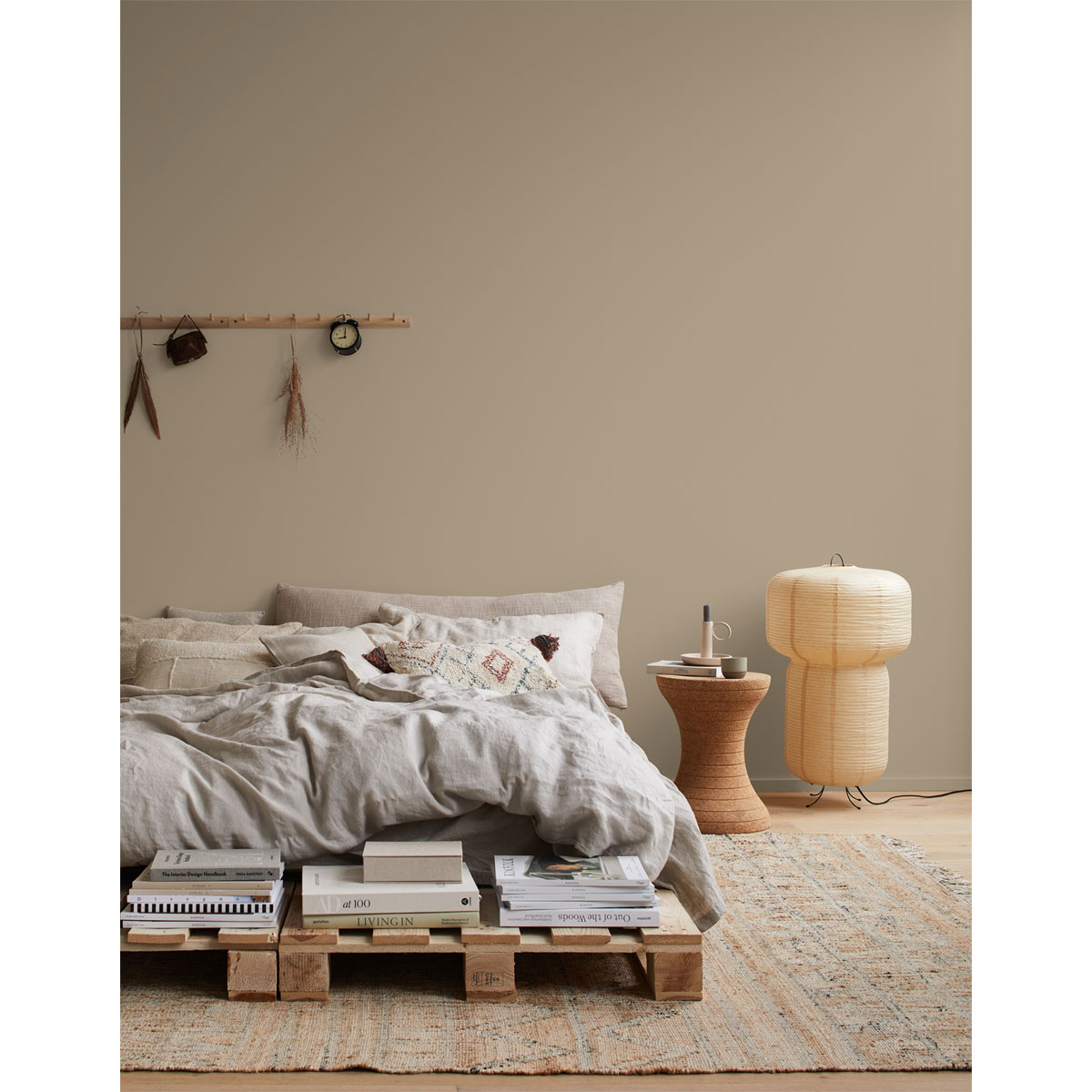 Alpina Innenfarbe pure farben 2,5 L Lehmbraun matt Bild 2