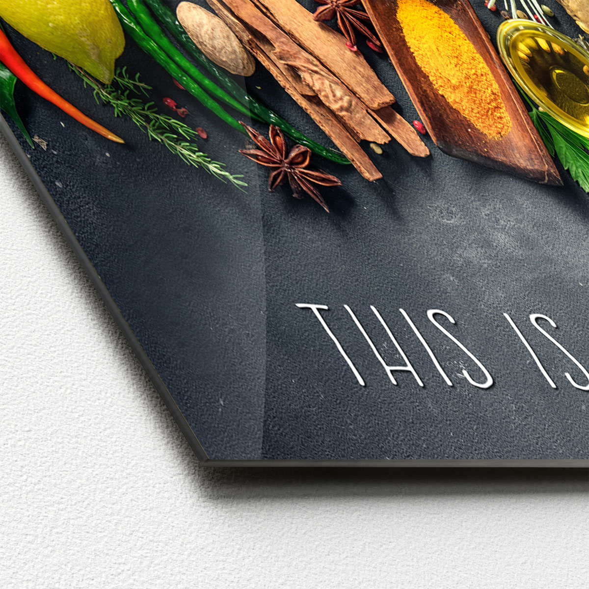 Glas-Art This Is Lovely Place II 30 x 80 Glasbild Bild 2