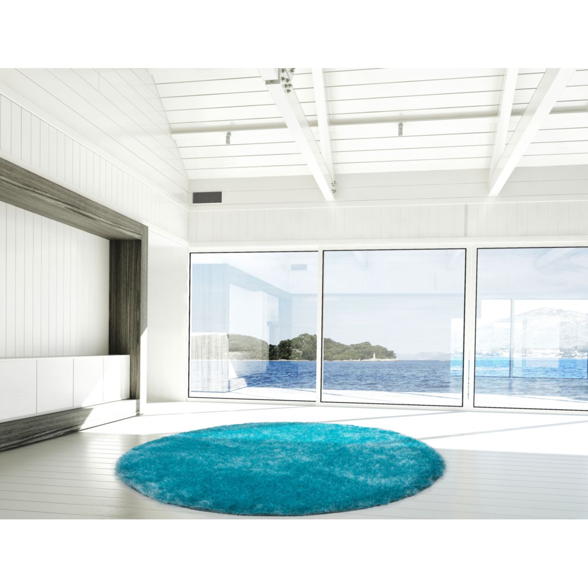 Diamond 725 Cyan 160cm x 160cm Bild 2