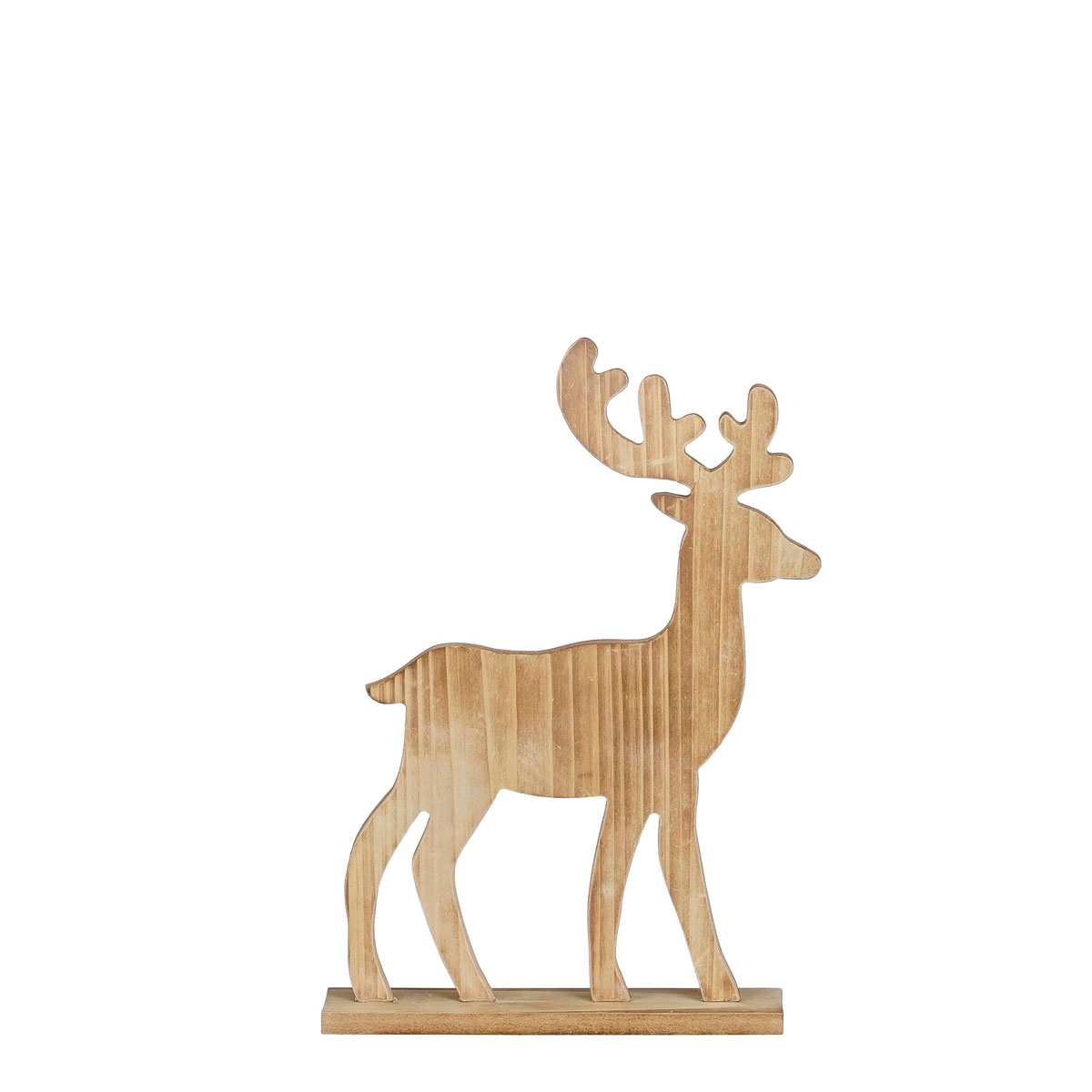 Hirsch braun FSC 100 Prozent 21 x 28 x 5 cm