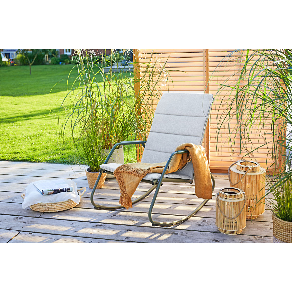 Haveson Schaukelsessel Kolding inkl Sitzauflage Bild 2