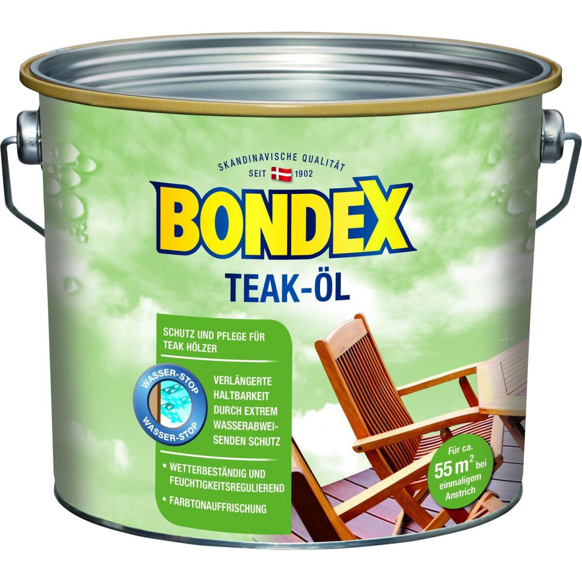 Bondex Teak-Öl Farblos 2,5 L