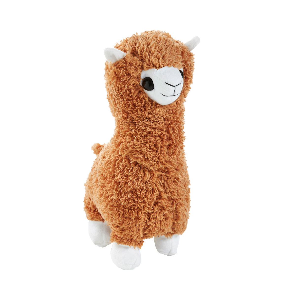 Stofftier Alpaka taupe 25 cm