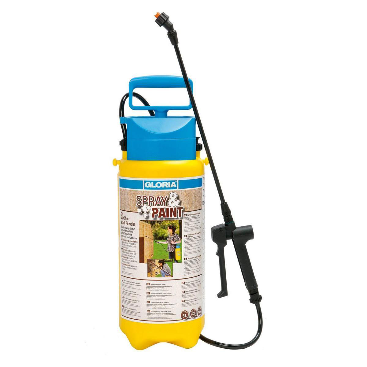 Gloria Drucksprüher Spray und Paint 5 L Bild 1