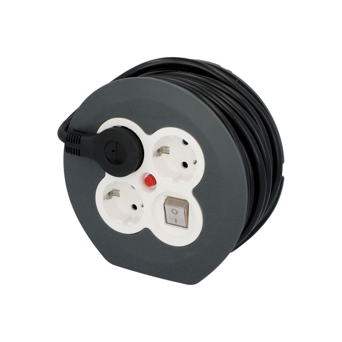 Unitec Kabeltrommel KiSi H05VV-F3G1,5 mm² 7 m