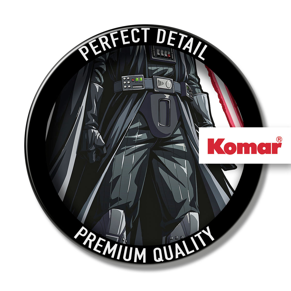 Komar  Selbstklebende Vlies Wandtattoo Star Wars XXL Darth Vader 127x200 cm Bild 3