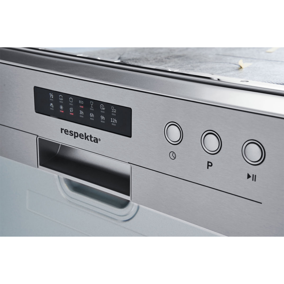 Respekta Einbaugeschirrspüler Kari 60 cm mit Display, teilintegriert Bild 7