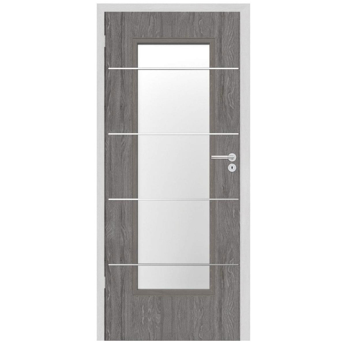 Classen Zimmer-Tür M.1 Eiche Grigio CPL 73,5 cm Anschlag rechts Bild 1