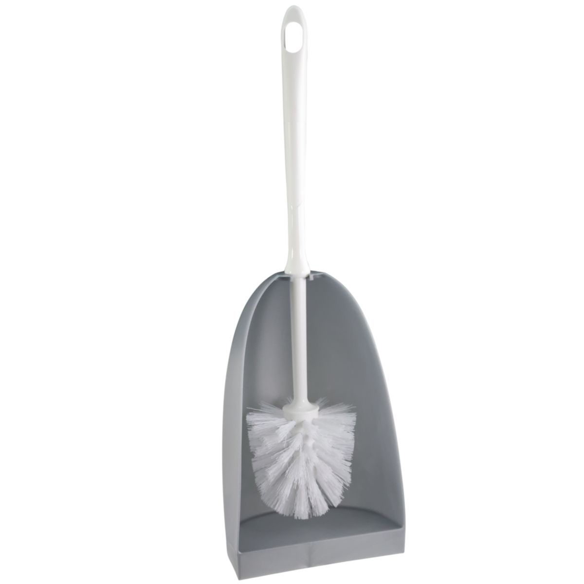 WC-Garnitur rund silber