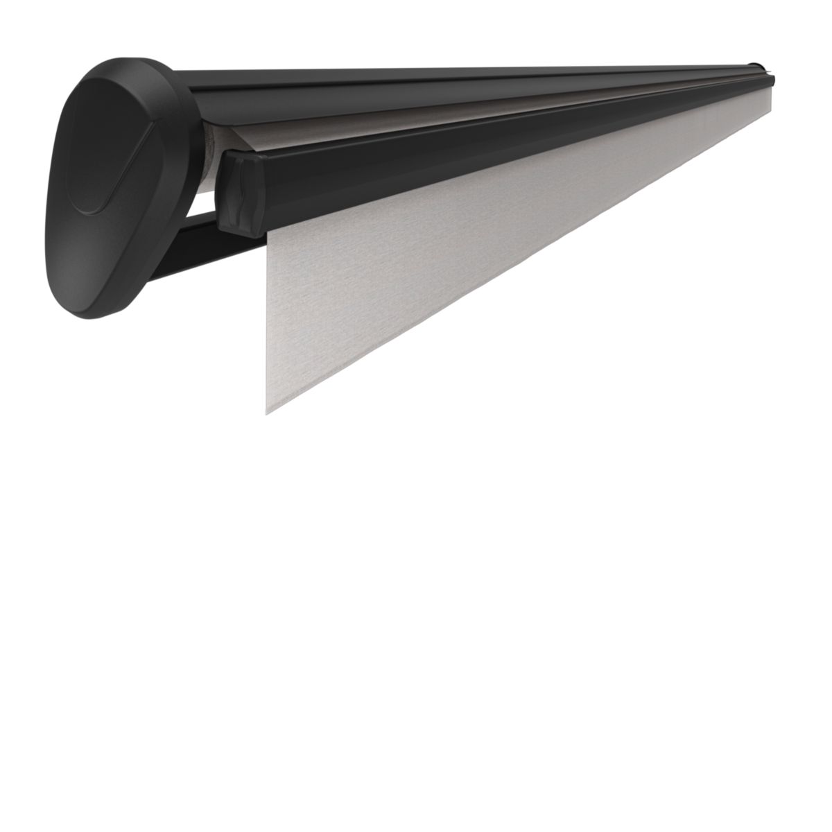 Durabil Halbkassettenmarkise Mistral anthrazit 350x250 cm, Design Dark Grey Bild 2