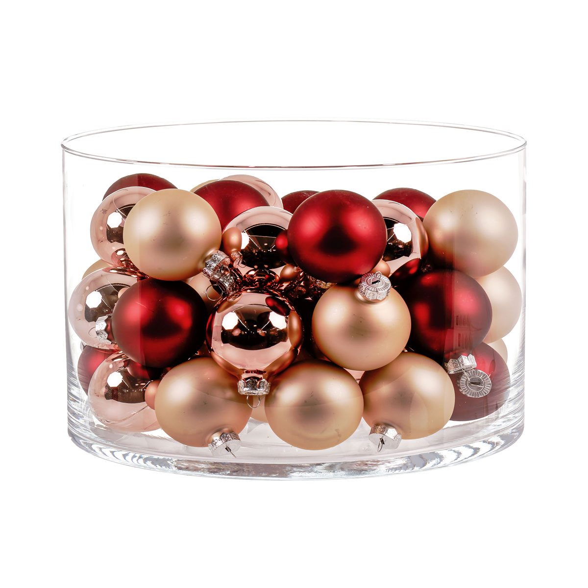 Ambientis Glaskugeln 3 cm braun champagner Mix Bild 1