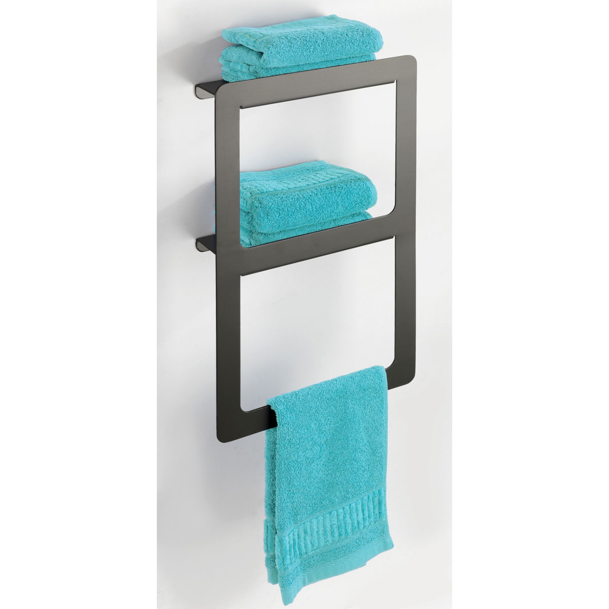 Wenko  Handtuchhalter Duo Montella Aluminium Wandmontage Bild 6