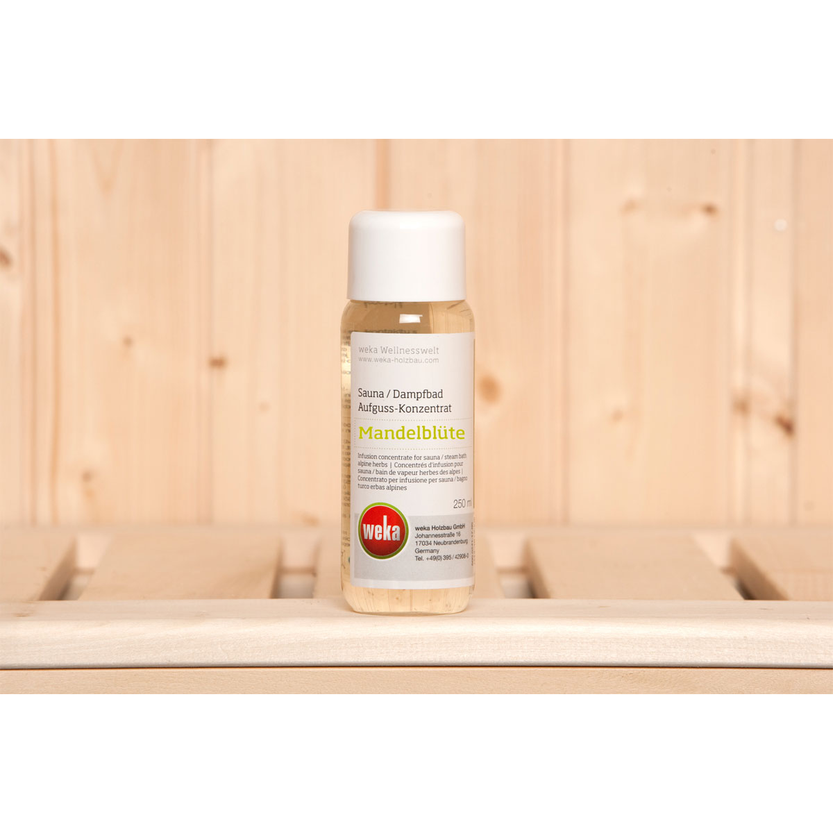 Weka Sauna- und Dampfbadduft „Mandelblüte“ Bild 2