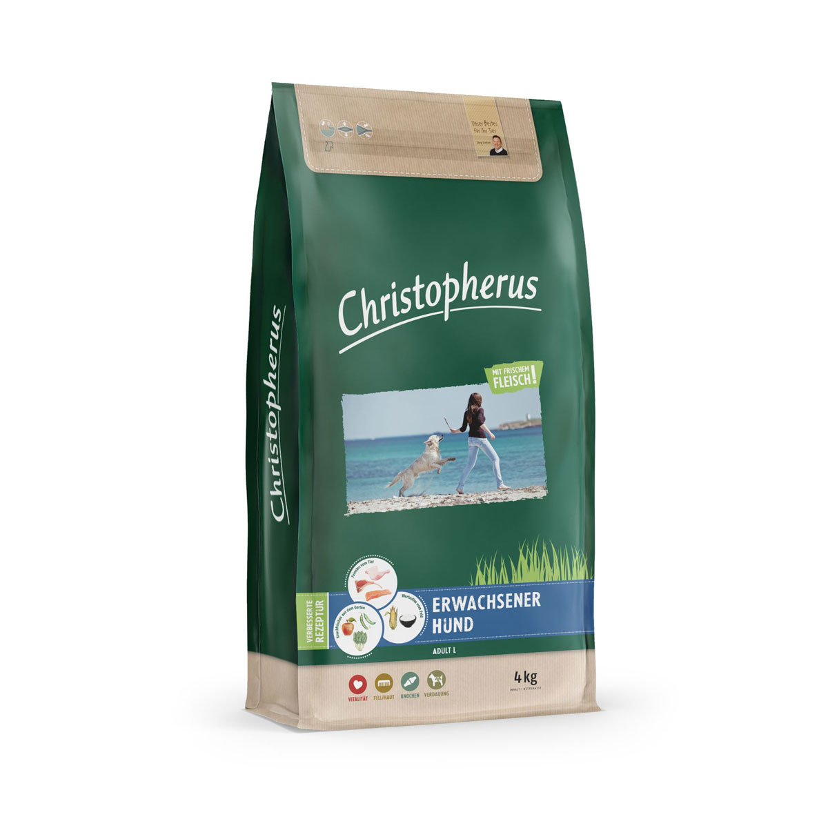 Christopherus Dog erwachsener Hund 4kg