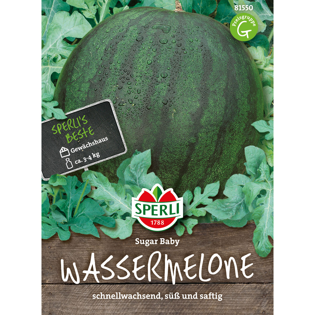 Sperli Wassermelonen Sugar Baby