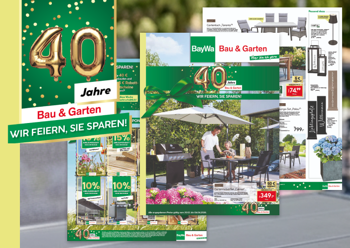 Prospekt BayWa inkl. Jubiläum