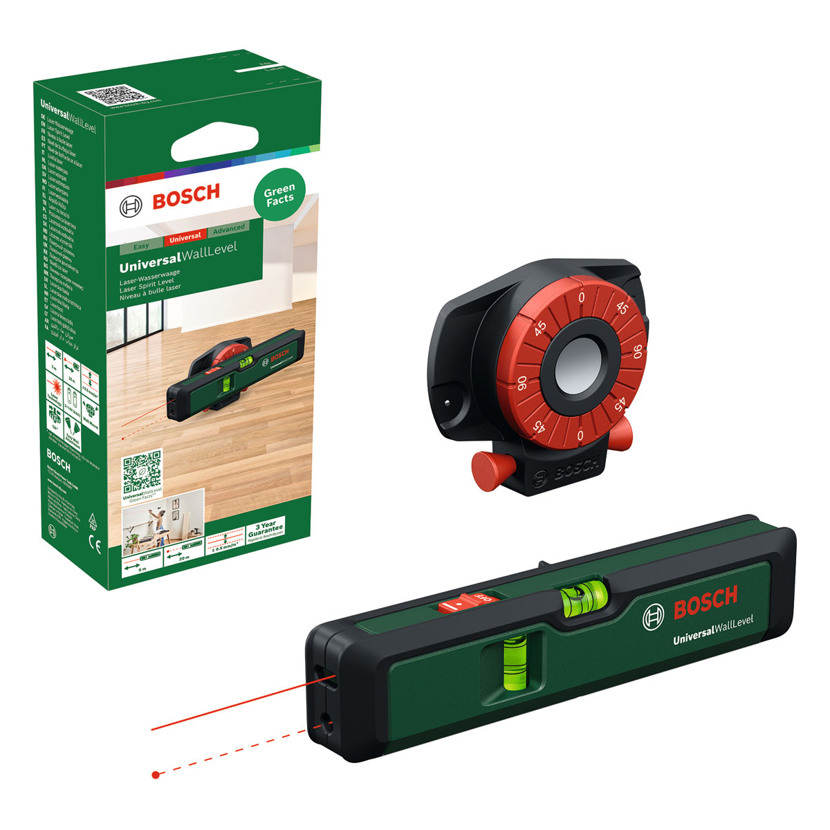 Bosch Laser-Wasserwaage UniversalWallLevel Bild 1