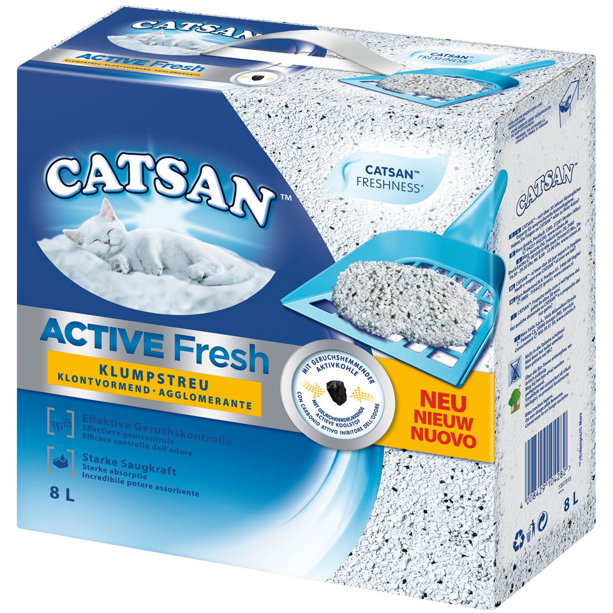Catsan Active Fresh Klumpstreu 8l
