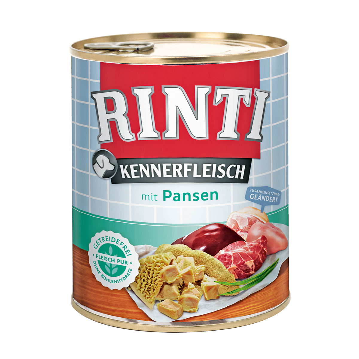 Rinti  Dose Kennerfleisch Pansen 800g Bild 2