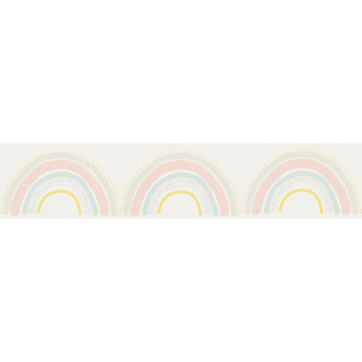 AS Creation Selbstklebende Bordüre 5 x 0,13 m, Muster: Regenbögen Bild 2