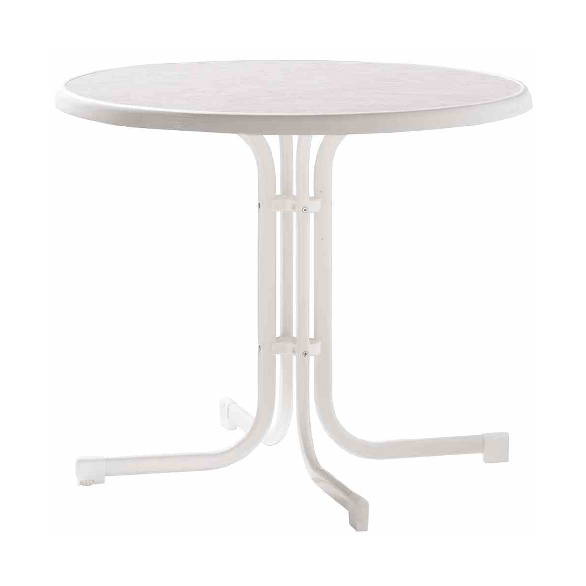 Boulevard-Klapptisch 86 x 72 cm weiß Bild 1